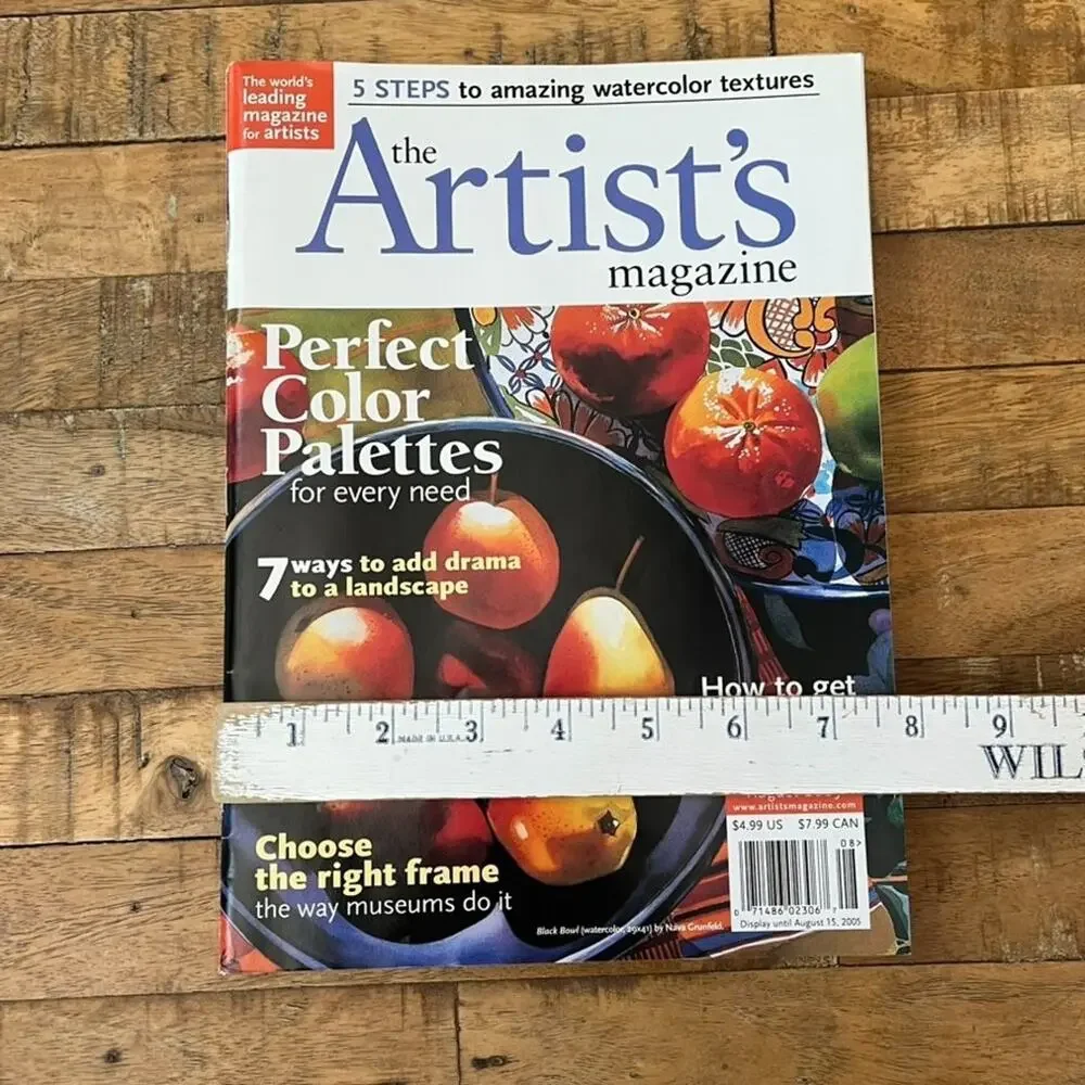 LOT 11 Issues 2004-2006 The Artist's Magazine Vintage Ephemera Junk Journal